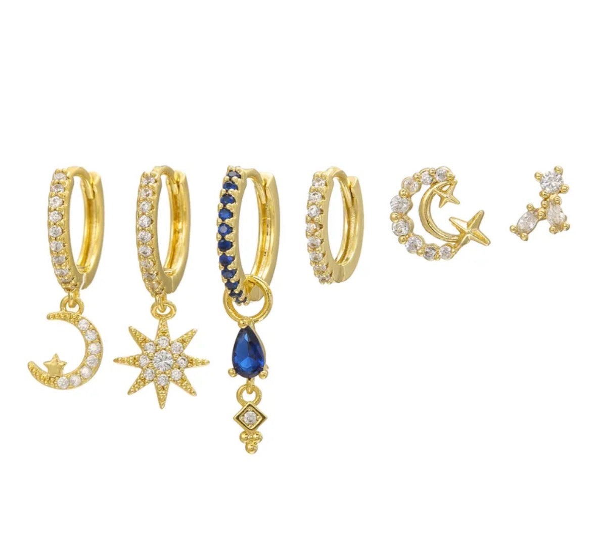 Cosmos Ear Stack (one set)