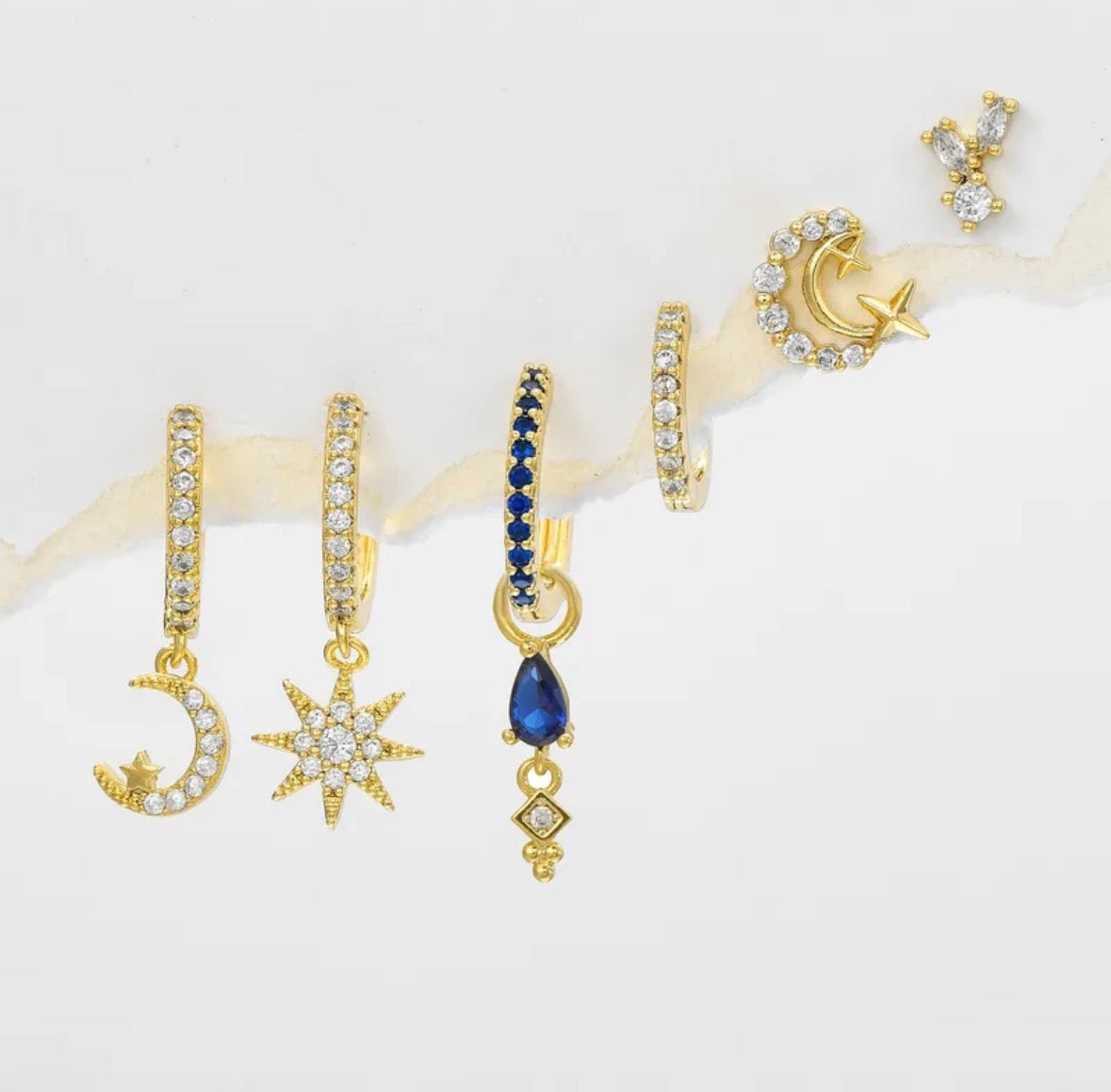 Cosmos Ear Stack (one set)