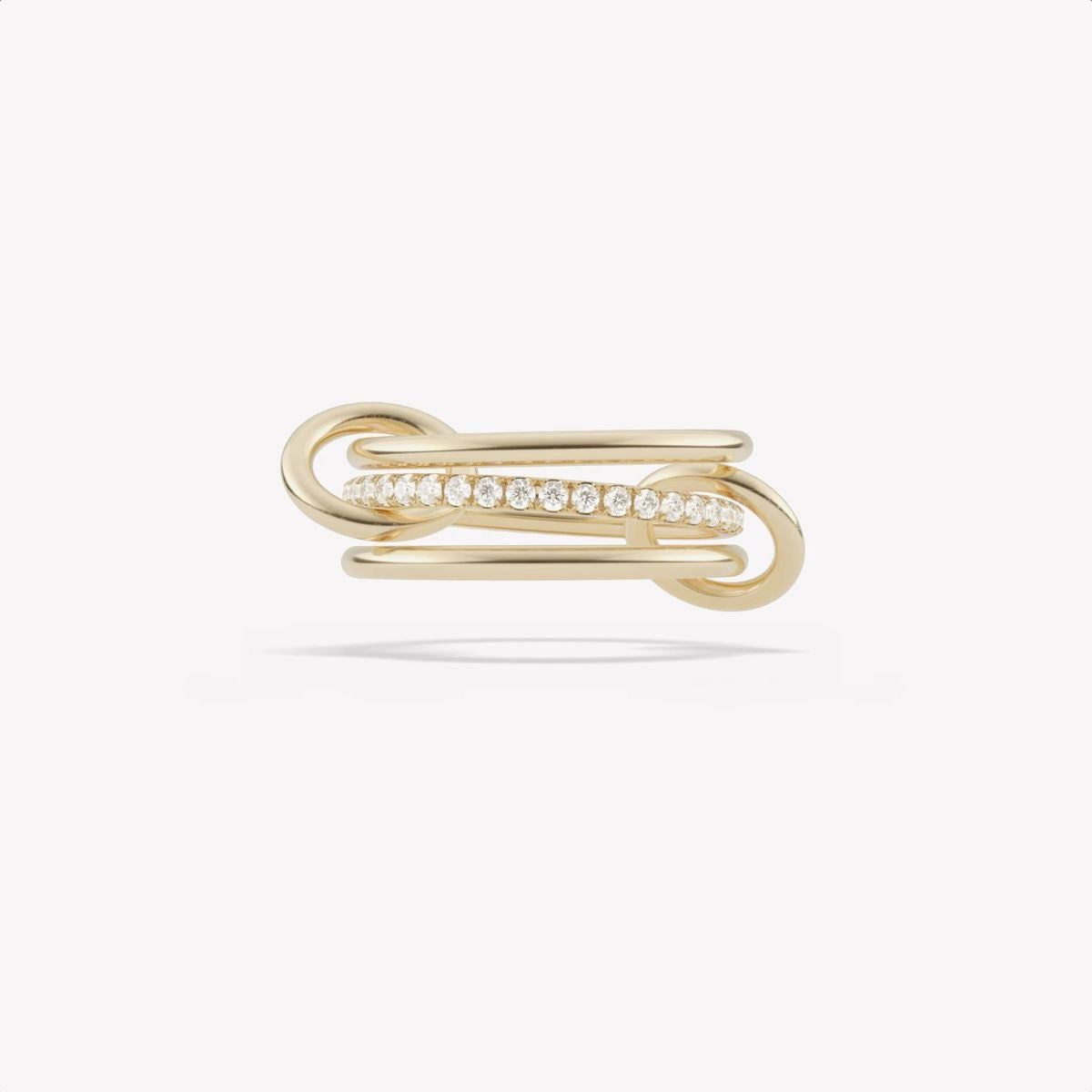 Twist & Turn Ring in Gold