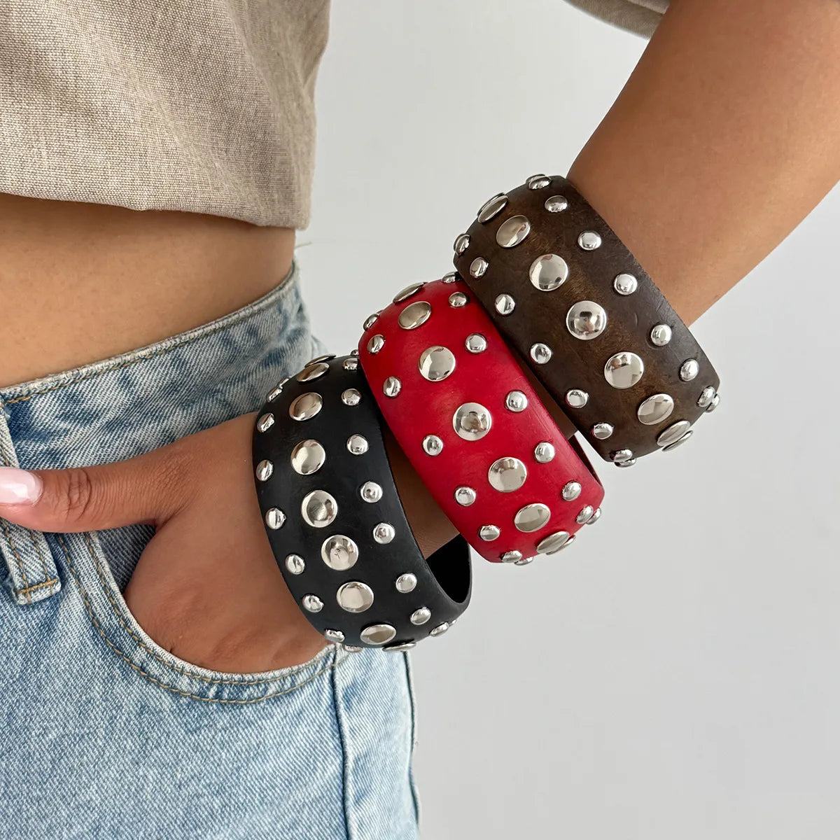 Beaded Hand Stack (set of 3)