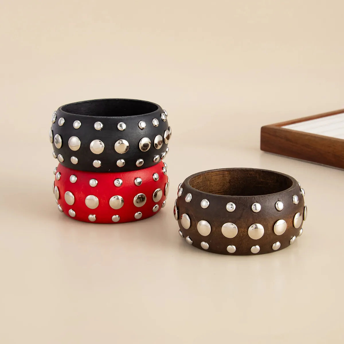 Beaded Hand Stack (set of 3)