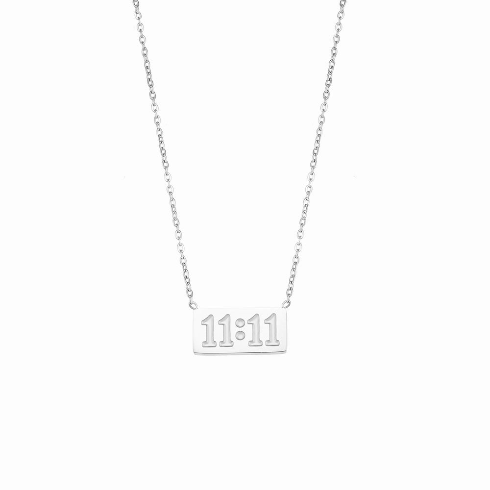 Make A Wish Necklace in Silver