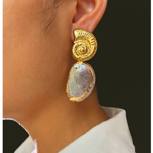 Conch Shell Earrings