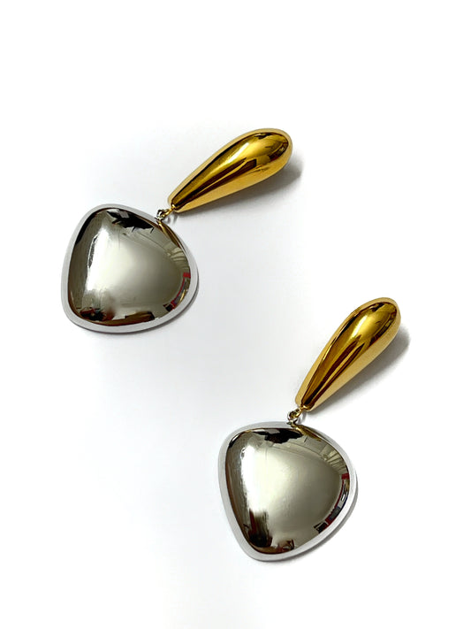 Celine Mixed Metal Earrings