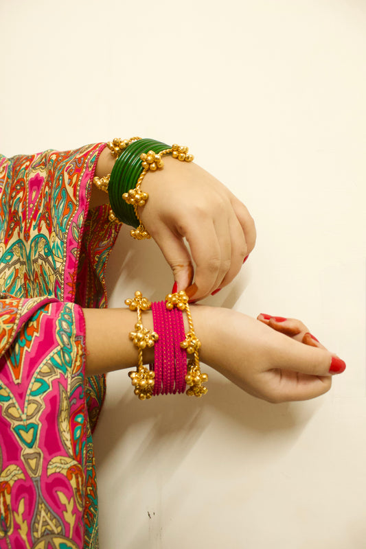 Ghungroo Adjustable Bangles (pair)